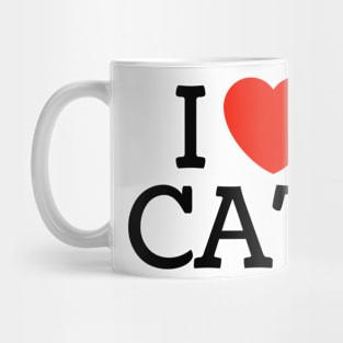 I Heart Cat Mug